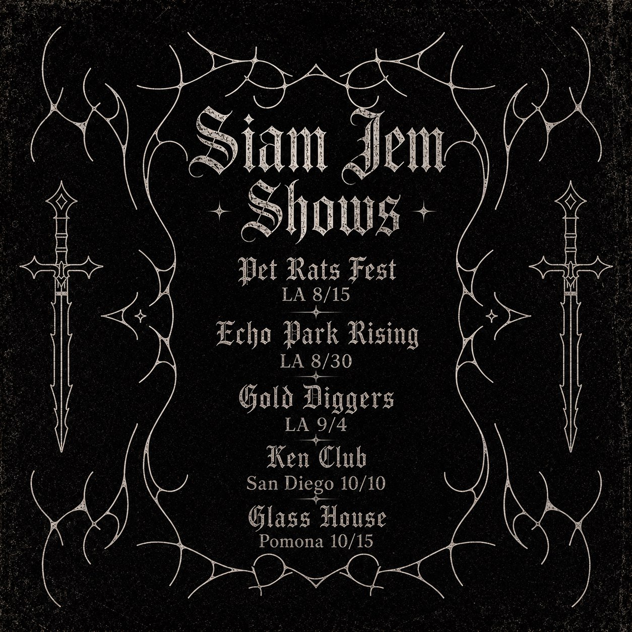 Show Schedule